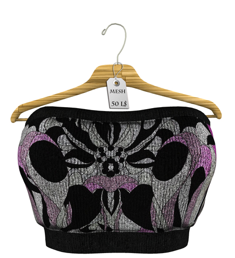 Mesh_Short Shirt Purple