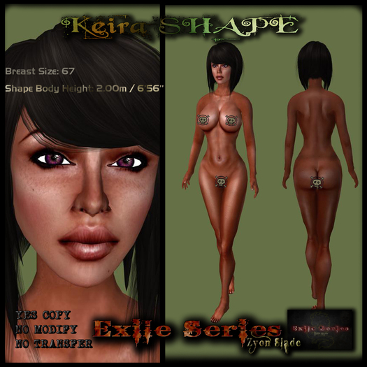 [Exile Series]*Keira Shape (Breast 67)(Height 2.00m/6'56'') BOX