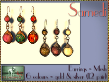 Bliensen + MaiTai - Samedi - Earrings