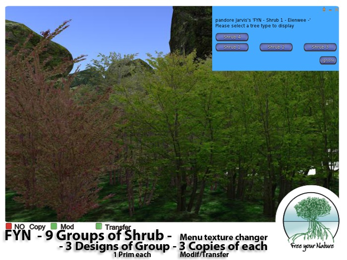 FYN - 9 Shrubs - Elenwee