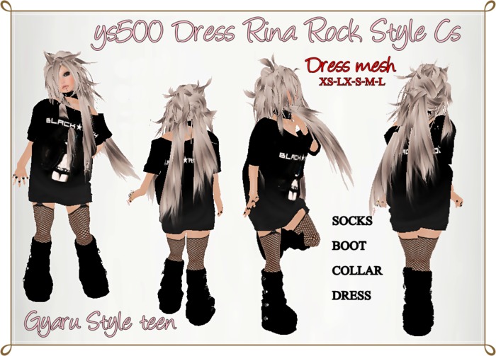 ys500 Dress Rina Rck Style Cs