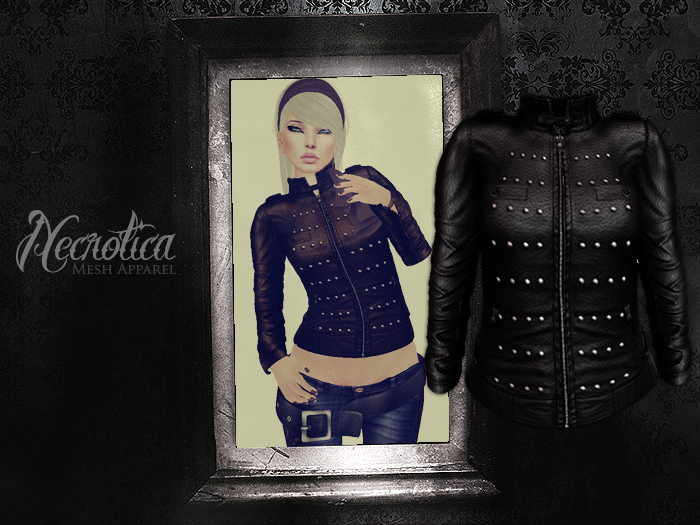 {N} - Leather Jacket (Black)