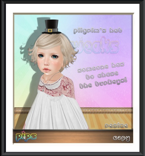 {PiP} Pilgrim Hat Plain