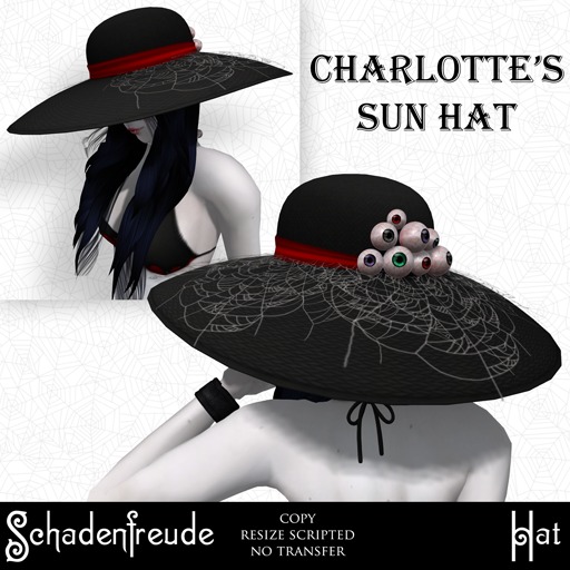 Schadenfreude Charlotte's Sun Hat