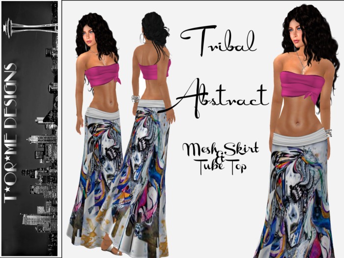 ::TorMe Designs:: Mesh Tribal Abstract Outfit