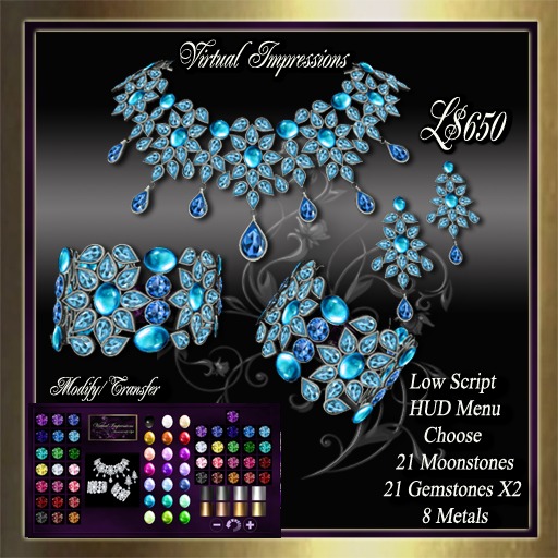 Virtual Impressions SianTexture Change Jewelry Set