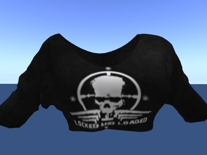 MESH lockednloaded croptop