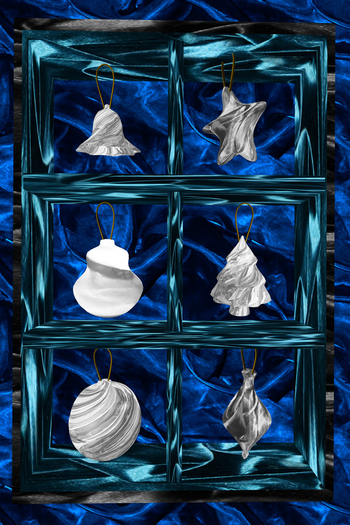 KKKS ornament silver set 4