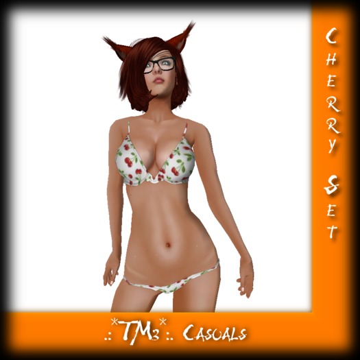 .:~*TM3*~:. Cherry Pantie Set