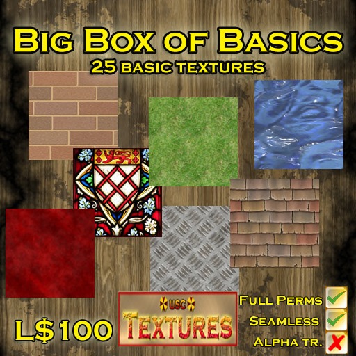 USC Textures - Big Box of Basics 