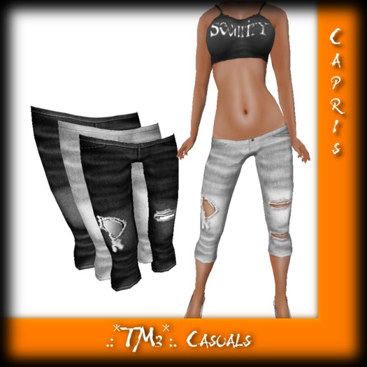 .:~*TM3*~:. Denim Capris