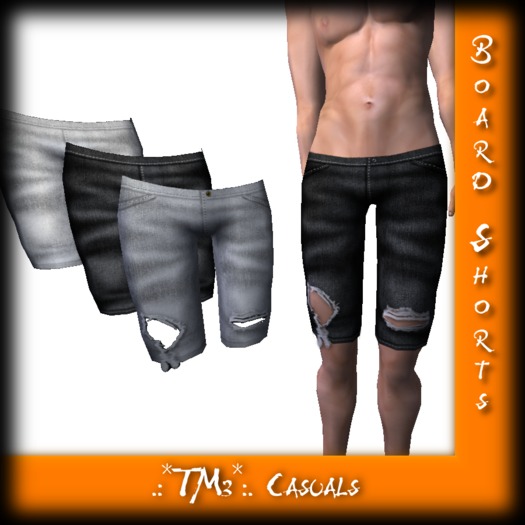 .:~*TM3*~:. Denim Board Shorts