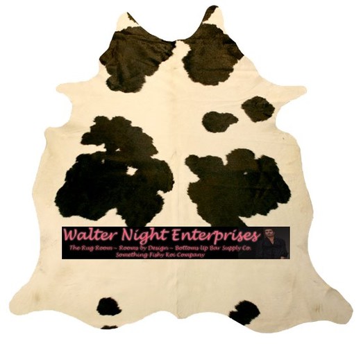 Rug Cow-holsteinblackwhite