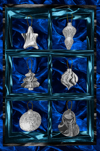 KKKS ornament silver set 2