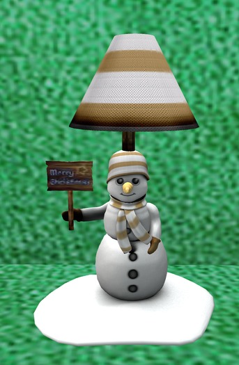 ..::3SC::..Snowman Lamp2