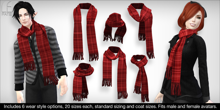 FATEwear Scarf - Harry - Volcano