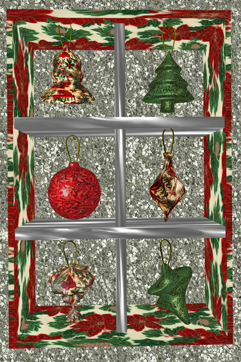 KKKS ornament xmas set 4