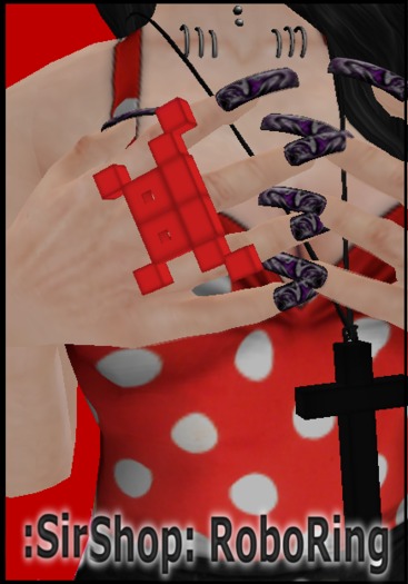 :SirShop:Robo Ring -Red