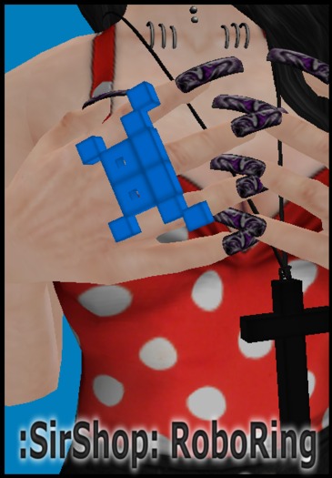 :SirShop:Robo Ring -Blue