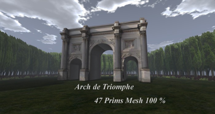Arc de Triomphe Baroque MESH by Chateau LaTour