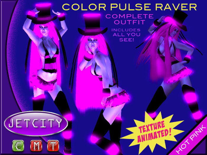 JETCITY - Color Pulse Raver > Hot Pink