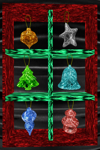 KKKS ornament tinsel set 1
