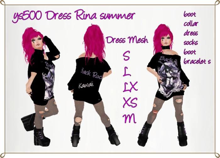 ys500 Dress Rina summer