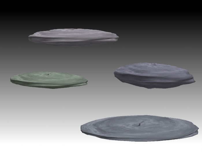 Uniq Floating Rock (Physical Sculpt)