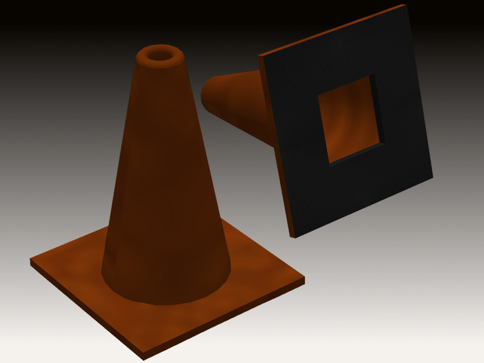 Annoyable Safety Cone (Prim)
