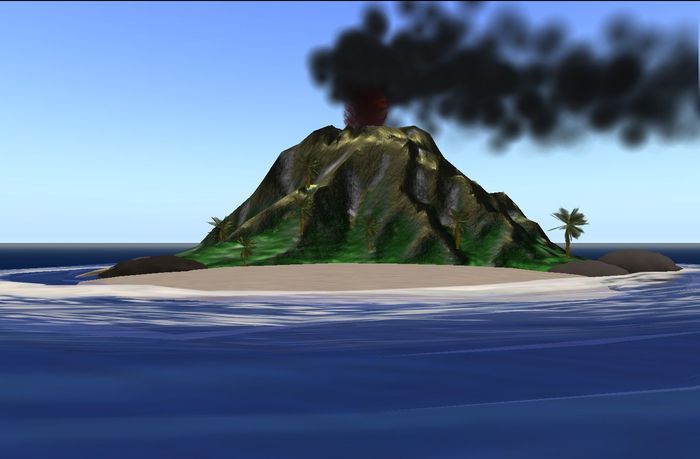 Wave Island Volcano! v.1