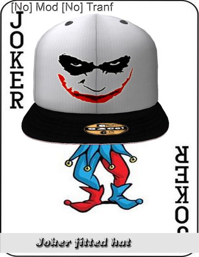 [D] Joker Fitted cap