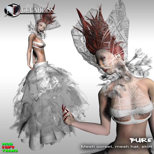[AD] Pure mesh dress 560