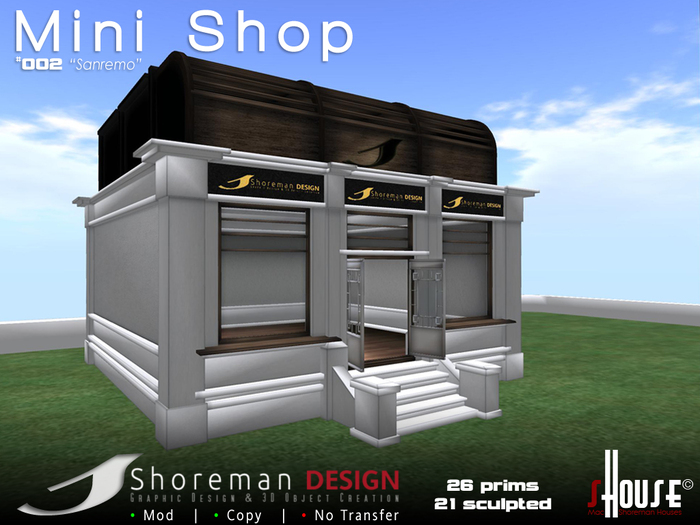 sHouse Mini Shop #002 "Sanremo"