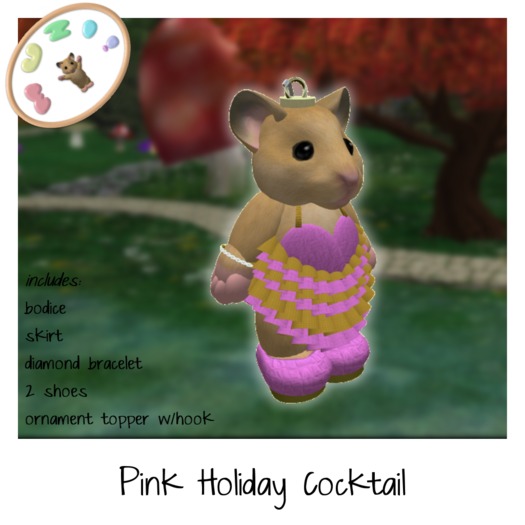 MUZI - Holiday Cocktail - Pink