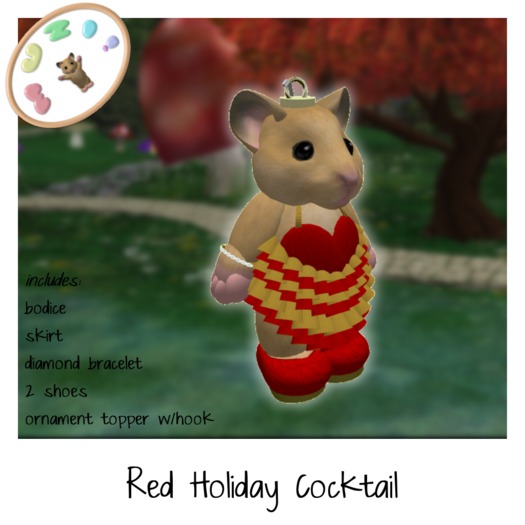 MUZI - Holiday Cocktail - Red