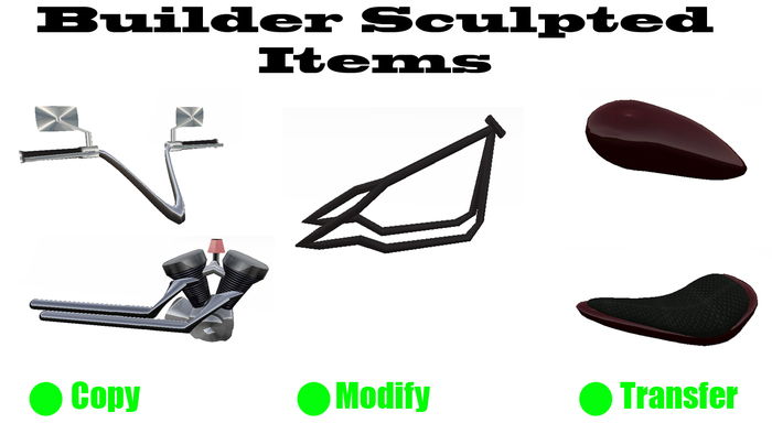 Builder Sculpted Items