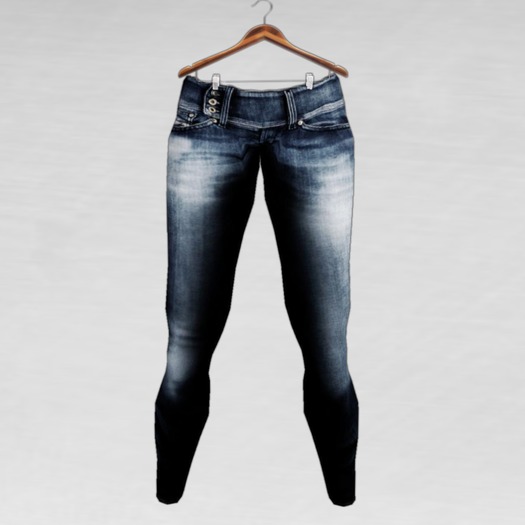 FULL PERM CASUAL JEANS - 10L