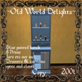 Blue hutch - 8 prims