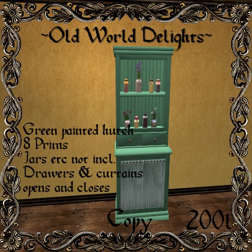 Green hutch - 8 prims