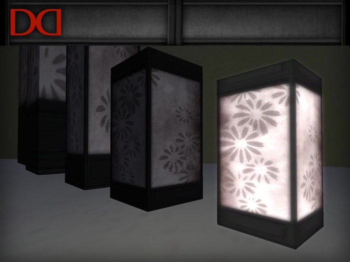Japanese lamps set 3