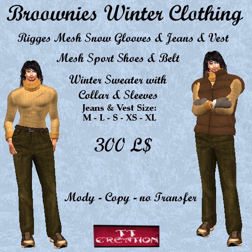 Broownies Winter Clothing