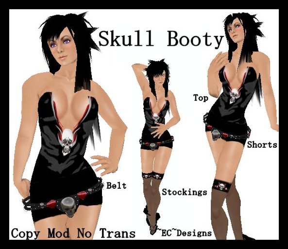Skull Booty ~EC~ Designs 