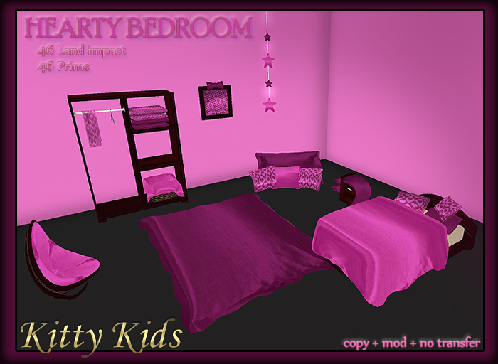 ~KITTY KIDS~ Hearty Bedroom