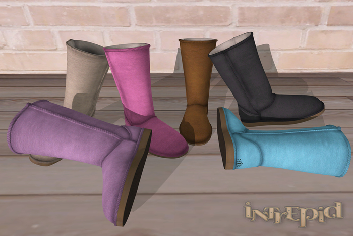 Intrepid:: Aussie Ugg Boot Brown {Rigged}