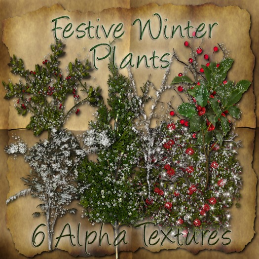 Bad Katz Winter Plant Textures V2