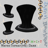 .:D:.:R:. Waved Tophat [v6] :: Black :: Dark