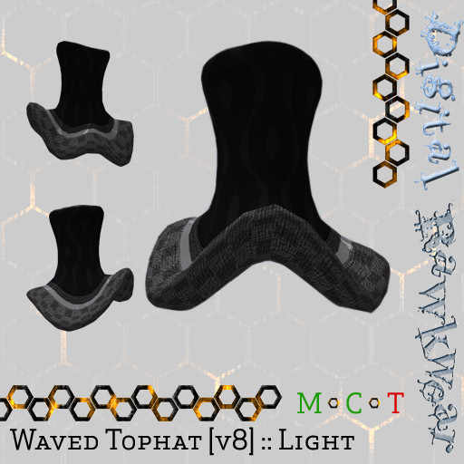 .:D:.:R:. Waved Tophat [v8] :: Black :: Light
