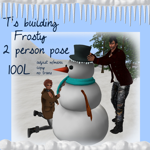 T's Snowman 2 pose