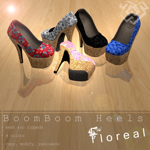 \W/urban BoomBoom Heels FLOREAL