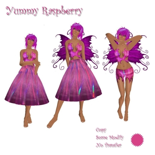 Yummy Raspberry - Fairy outfit